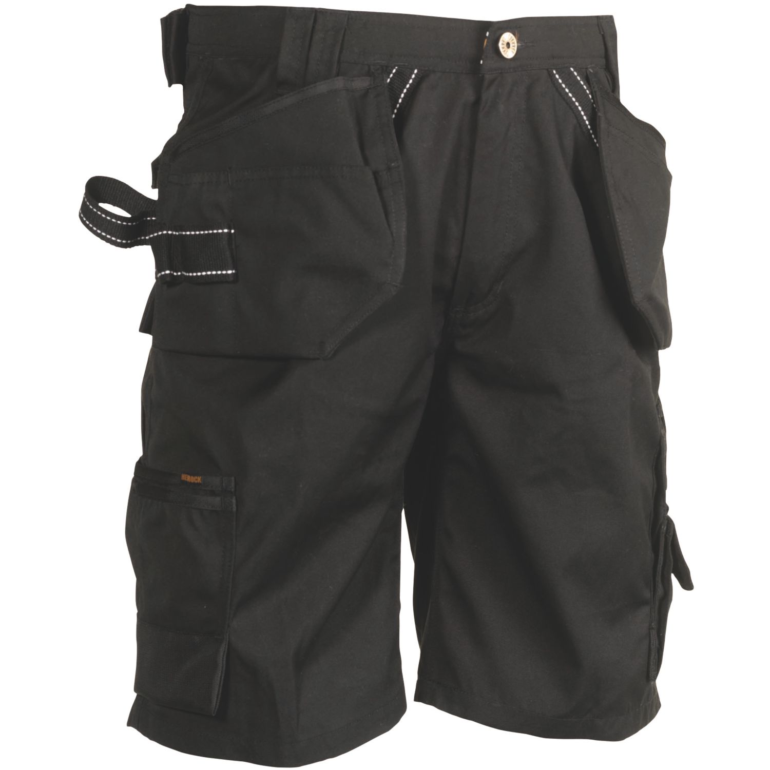 Herock Pallas Work Shorts Black 34" W (349CC)