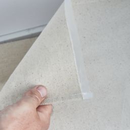 Fortress Trade Cotton Pro Poly-Backed Dust Sheet 6' x 3'