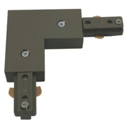 Knightsbridge 1-Circuit Right Angle Connector Satin Nickel