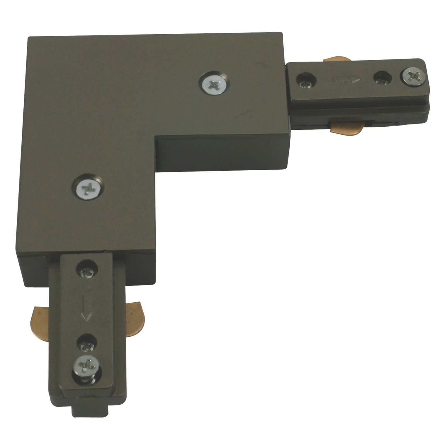 Knightsbridge 1-Circuit Right Angle Connector Satin Nickel (349GA)