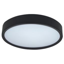 Luceco LED Colour Changing Decorative Ceiling Light Black 18W