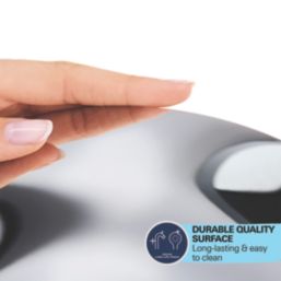 Grohe Start Edge Chrome 119mm Wall Mounted Lever 2 Tap Holes Bath Shower Mixer Tap