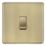 LAP  20A 16AX 1-Gang Intermediate Switch Antique Brass with Colour-Matched Inserts