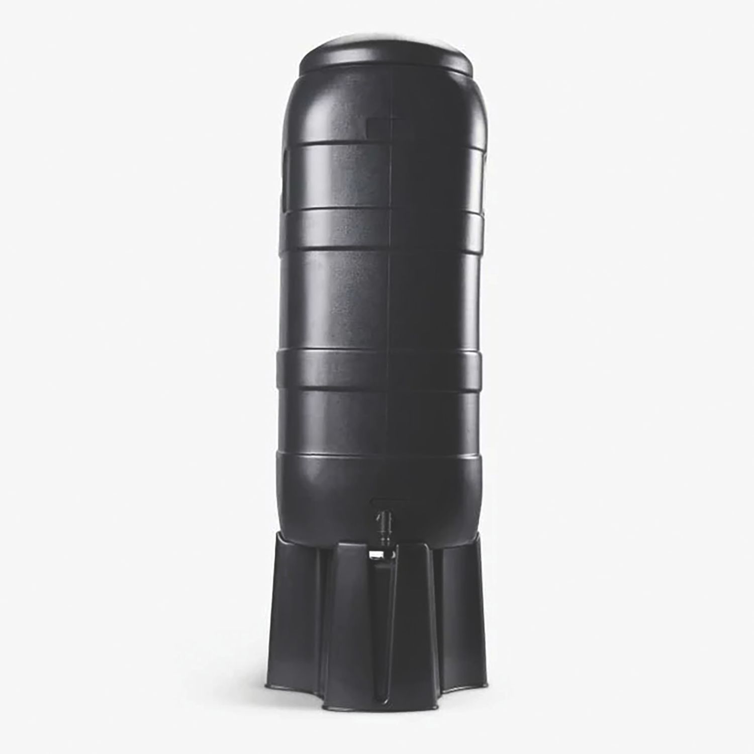 Straight PLC Rainsaver Water Butt Kit Black 100Ltr (349PV)