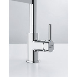 Franke Lina  Pull-Out Kitchen Tap Chrome and Black