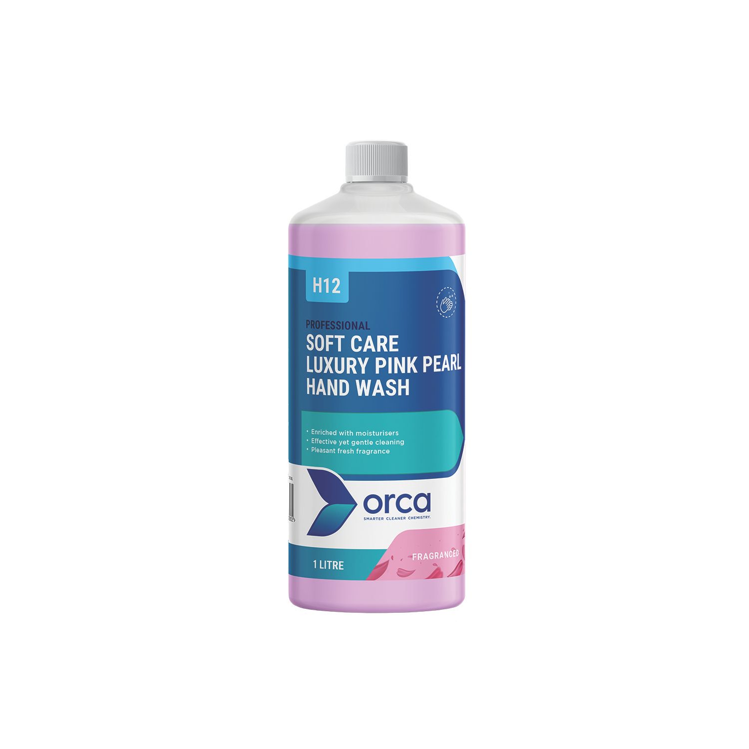 Orca Soft Care Pink Pearl Hand Soap 1Ltr (349VE)
