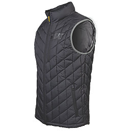 CAT Insulated Body Warmer Black Charcoal X Large 46-48" Chest
