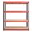 RB Boss  4-Tier Metal Garage Shelving Unit 1600mm x 600mm x 1800mm