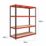 RB Boss  4-Tier Metal Garage Shelving Unit 1600mm x 600mm x 1800mm