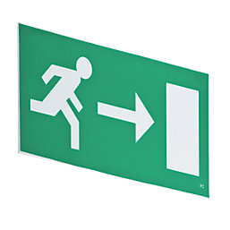 LAP  Emergency Exit Right Front Plate 185mm x 385mm