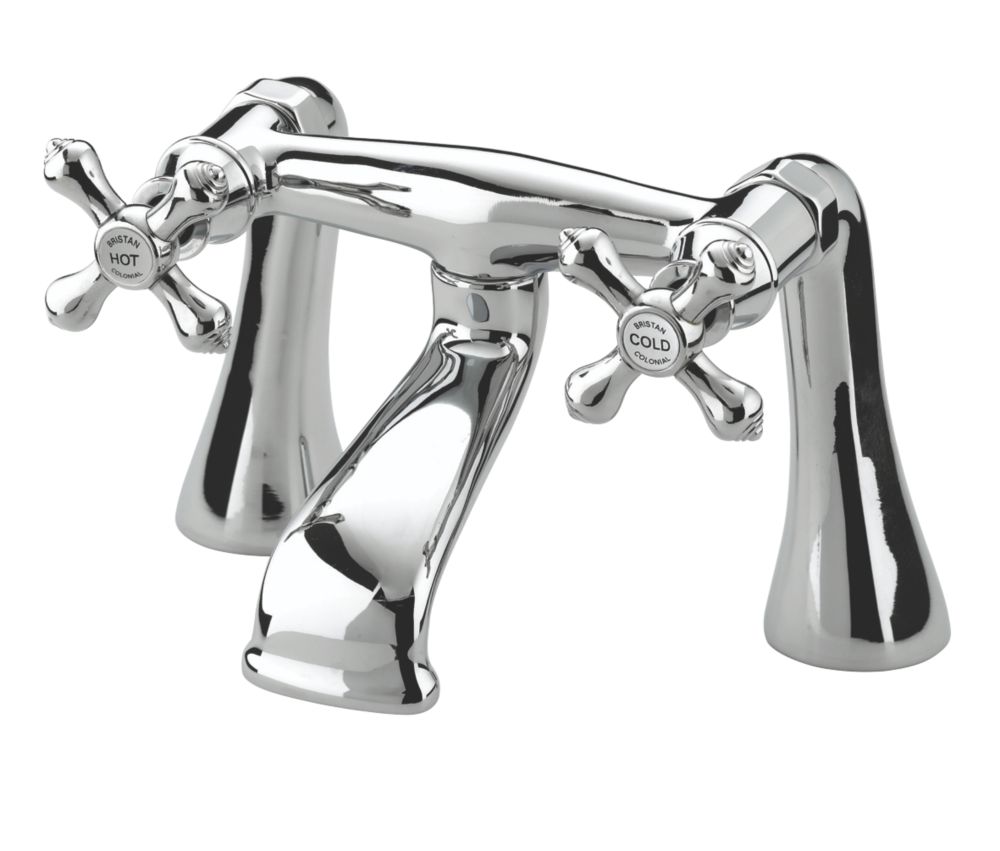 Bristan Colonial DeckMounted Bath Filler Tap Chrome Screwfix