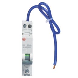 Wylex  6A 30mA Type A DP B Curve  Bidirectional Mini RCBO