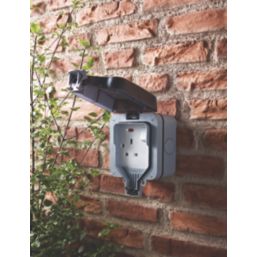 British General  IP66 13A 1-Gang DP Weatherproof Outdoor Switched Socket