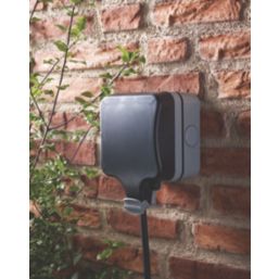 British General  IP66 13A 1-Gang DP Weatherproof Outdoor Switched Socket