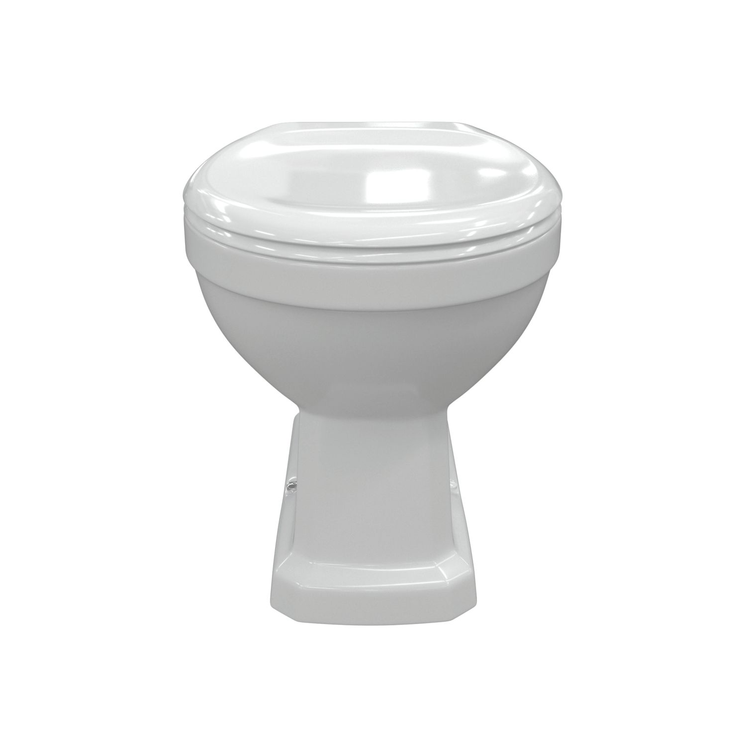 Traditional Soft-Close Back-to-Wall Toilet (350AE)
