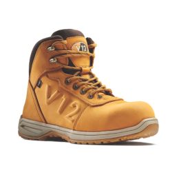 V12 Footwear Lynx Size 6 Womens Honey Waterproof  Safety Boots