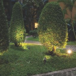 Sylvania YourHome Sylspike 840 Outdoor LED Adjustable Spike Light Black 6.7W 600lm