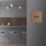 Varilight  10A 2-Gang 2-Way Light Switch  Brushed Bronze
