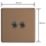 Varilight  10A 2-Gang 2-Way Light Switch  Brushed Bronze