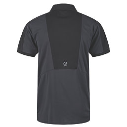 Regatta Offensive Wicking Polo Shirt Seal Grey Small 38" Chest