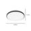Eglo Pinetto LED Ceiling Light White/Black 6W 1900lm