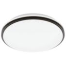 Eglo Pinetto LED Ceiling Light White / Black 6W 1900lm