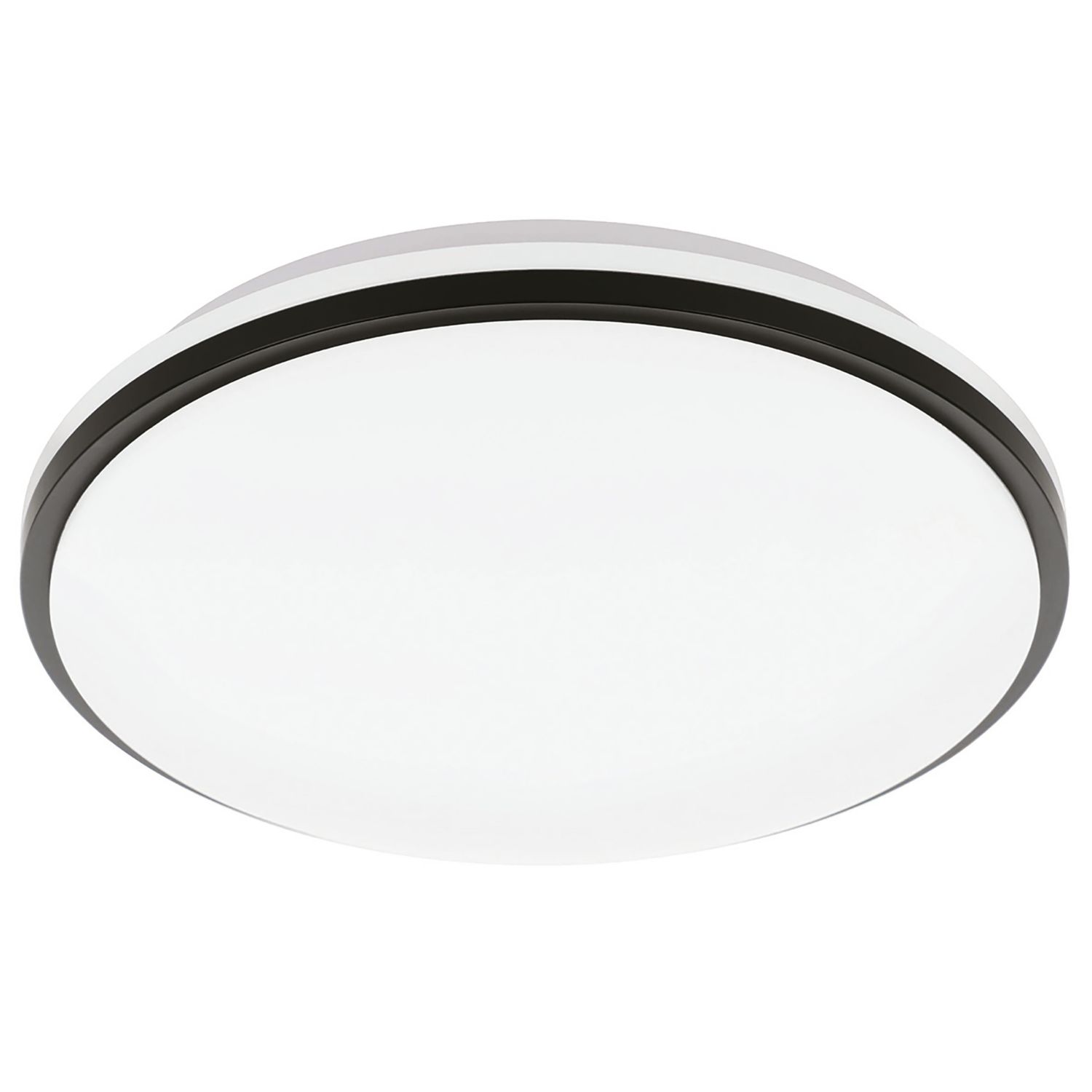 Eglo Pinetto LED Ceiling Light White/Black 6W 1900lm (350PL)