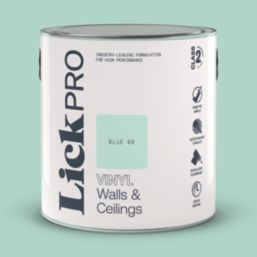 LickPro  2.5Ltr Blue 09 Vinyl Matt Emulsion  Paint