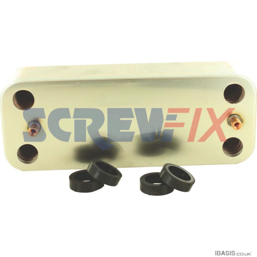 Baxi 7694034 20Plate Heat Exchanger Kit Screwfix