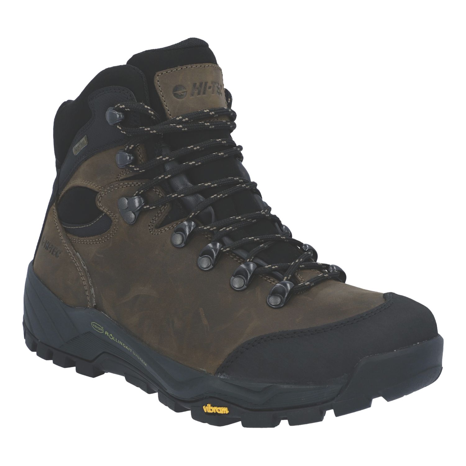 Hi-Tec Altitude Pro RGS Size 9.5 Brown Waterproof Non Safety Work Boots (350XE)