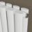 Azur Eclipse Duplex 1800mm x 360mm 3512BTU White Vertical Designer Radiator