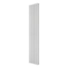 Azur Eclipse Duplex 1800mm x 360mm 3512BTU White Vertical Designer Radiator