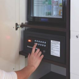 Master Lock HL100ES  Electronic Combination & Card Swipe Security Safe 31Ltr