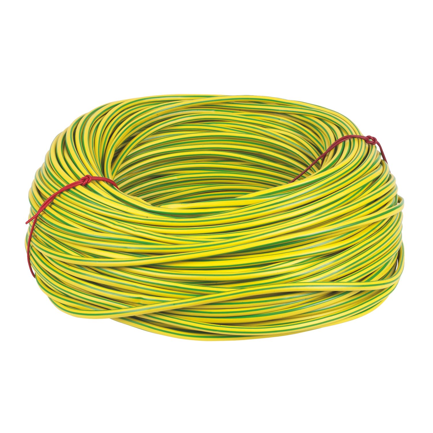 CED Green/Yellow Sleeving 6mm x 100m (35170)