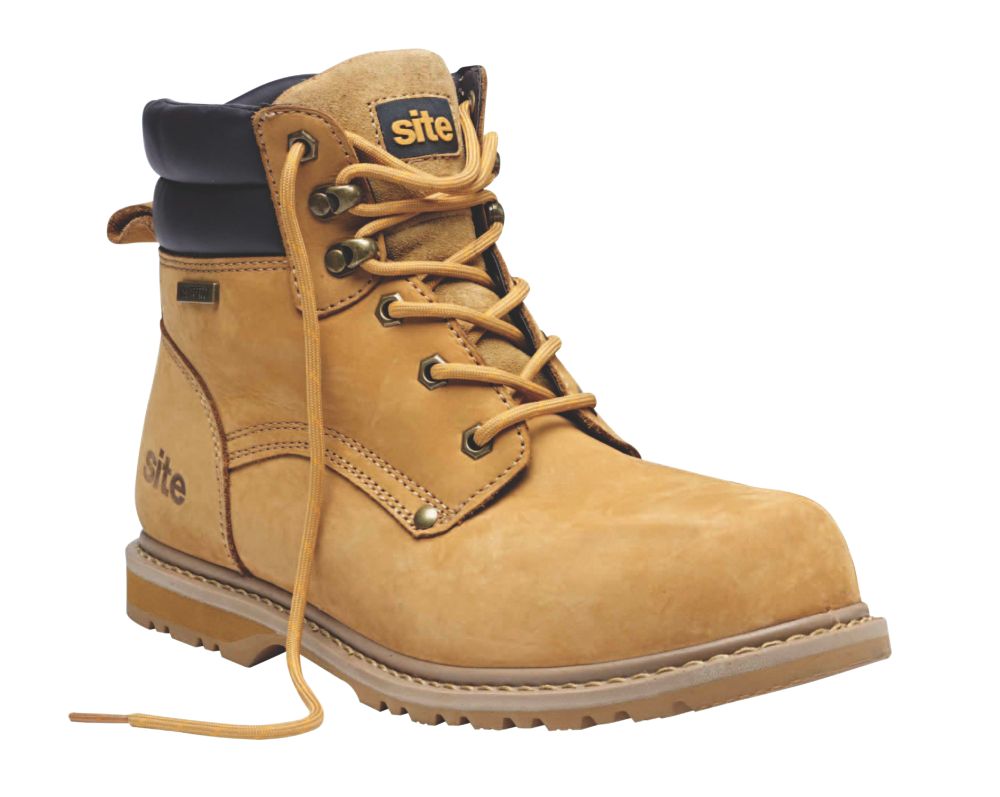 mens safety boots size 8