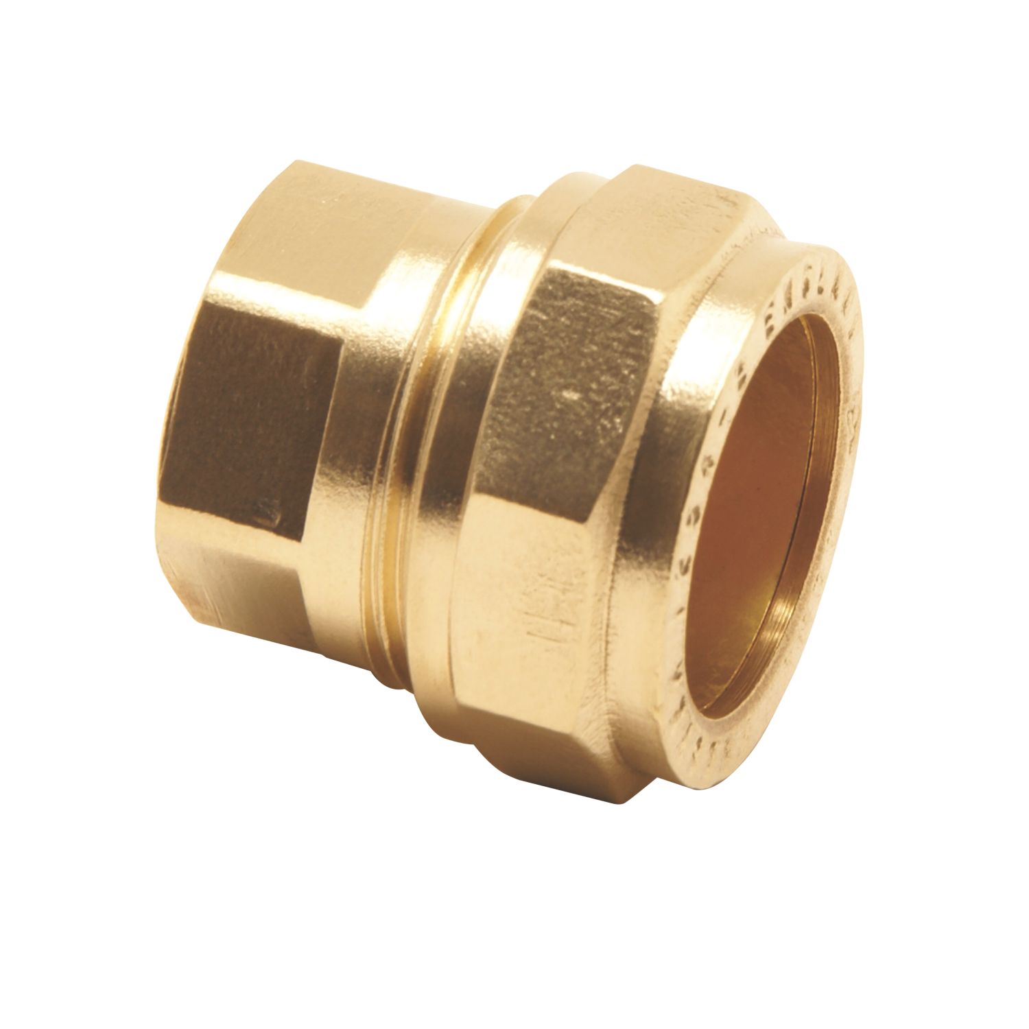 Pegler PX37 Brass Compression Stop End 15mm (3519G)