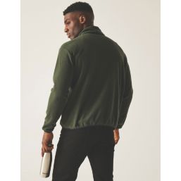 Regatta Frankie Half Zip Fleece Dark Khaki 3X Large 59" Chest