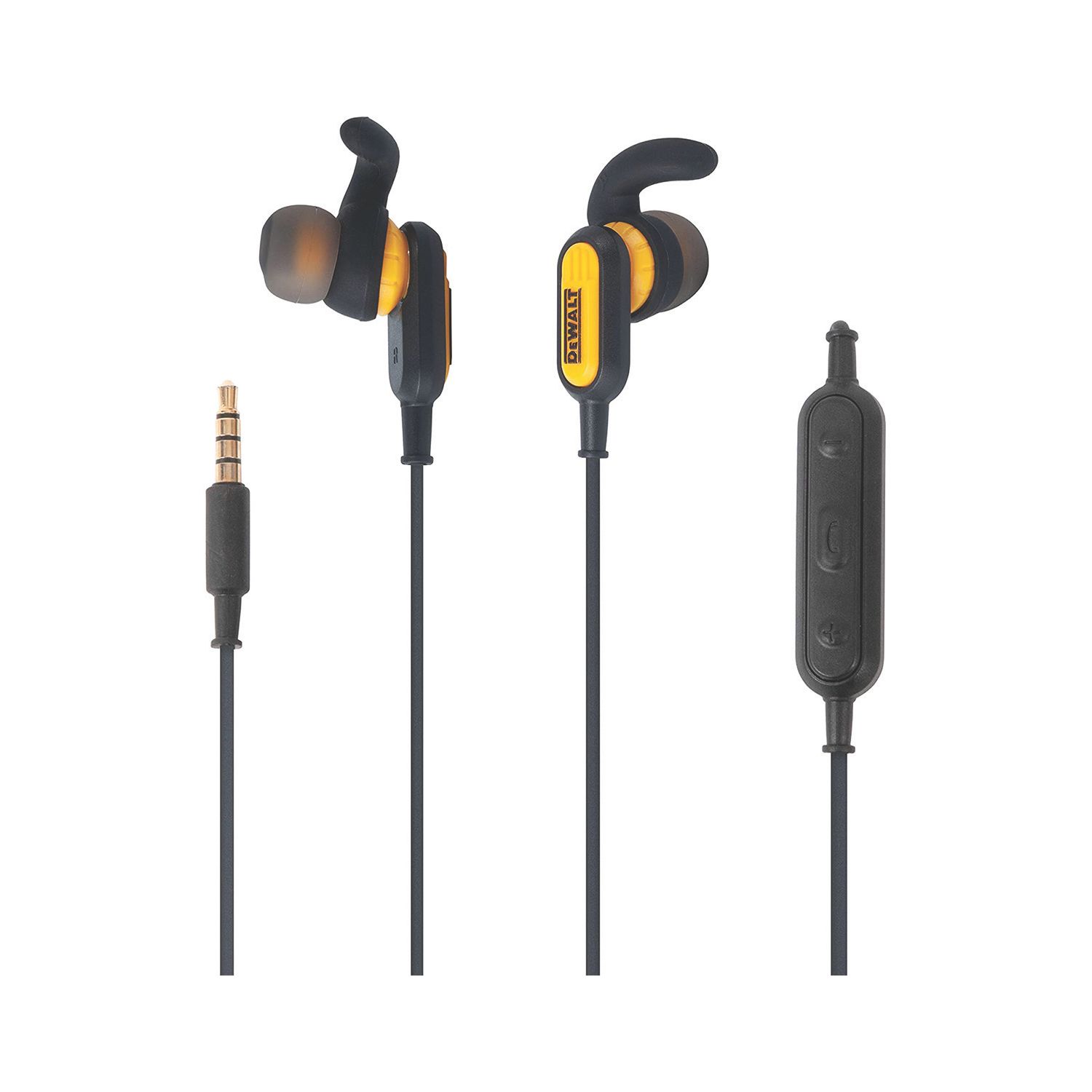 DEWALT Jobsite Wired Noise Cancelling Earphones (351AV)