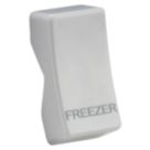 Knightsbridge 'FREEZER' Switch Cover White