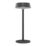 Calex Parma Rechargeable  LED Solar Table Lamp with Rechargeable Option Black 5W 150lm