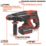 Einhell TE-HD 18/20 Li 3.35kg 18V 1 x 4.0Ah Li-Ion Power X-Change  Cordless SDS+ Drill