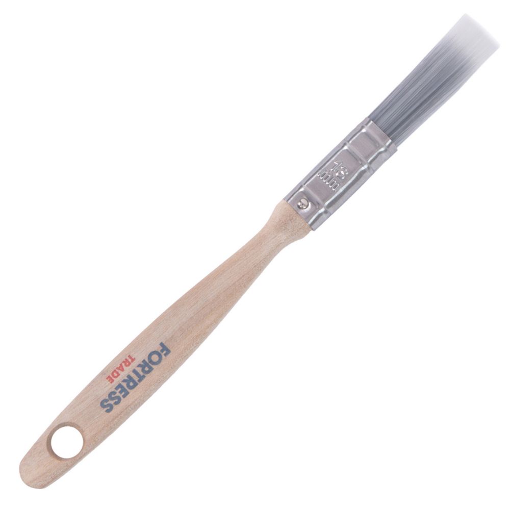 Fortress Trade Flat Paint Brush 0.5" Screwfix