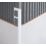 Diall 8mm Straight PVC Tile Trim White 2.5m
