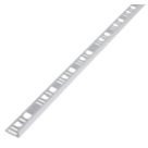 Diall 8mm Straight PVC Tile Trim White 2.5m