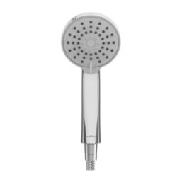 Gainsborough Round Dual Outlet HP Rear-Fed Exposed Chrome Thermostatic Mixer Shower