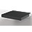 Nymas Wall-Mounted Compact Shower Seat Black