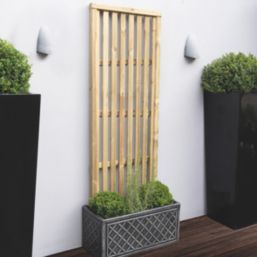 Forest   Trellis Garden Screen 2' x 6' 4 Pack