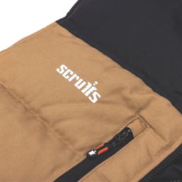 Scruffs Worker Padded Bodywarmer with Ripstop Panels Stone 2X Large 49-52" Chest