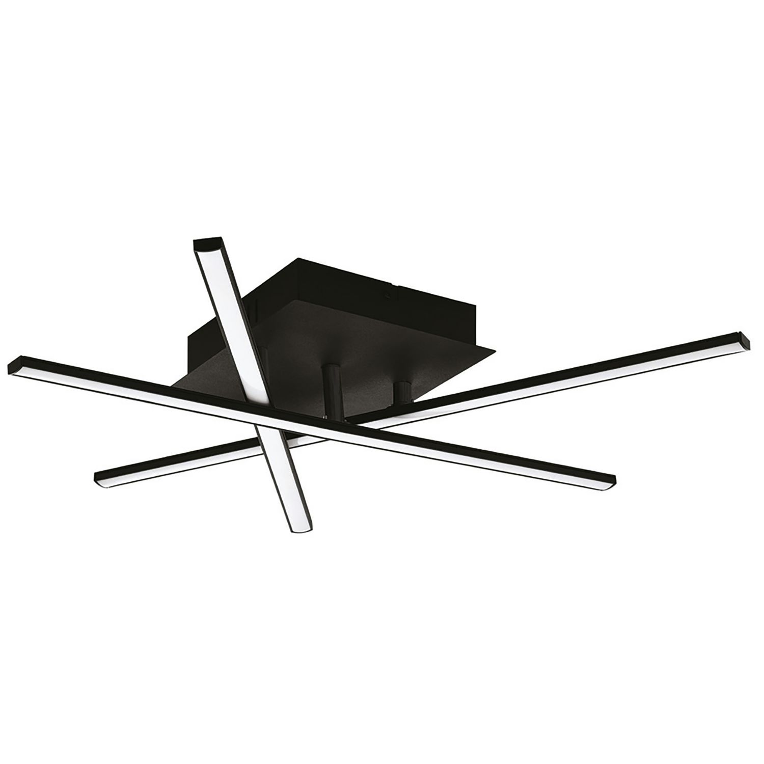 Eglo Lasana 3 LED Ceiling Light Black 5W 1500lm (351PL)