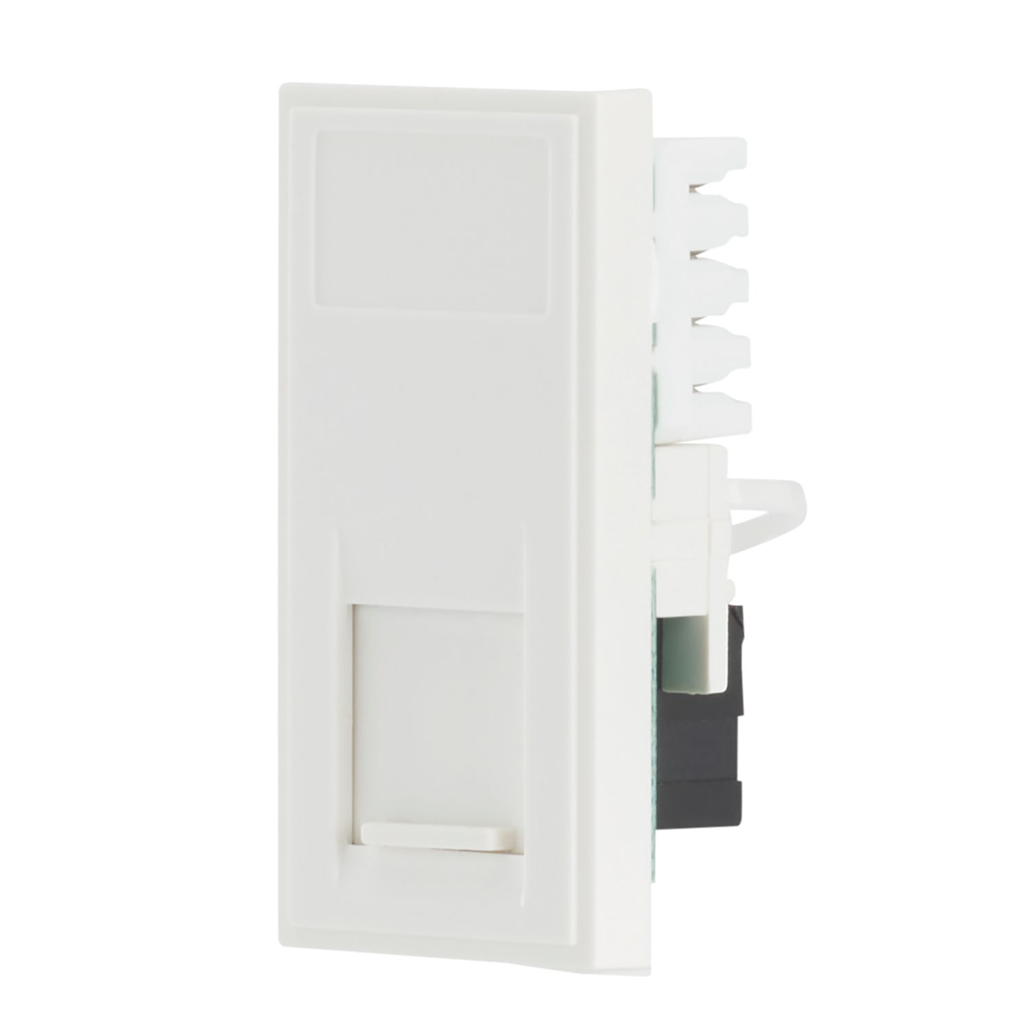 Contactum Media Modular Cat 6 RJ45 Ethernet Socket White (351RP)